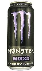 8 Pack - Monster Mixxd Energy & Juice - 16oz.