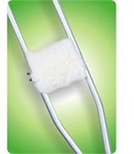 Crutch Protector Hand Kodel - Pair, White