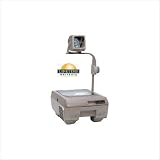 Buhl 120/120-EB Closed Head Single Lens Overhead Projector (3000 lumens) with Fold Down Arm