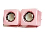 Mini Computer Speaker with USB Plug-In (pink