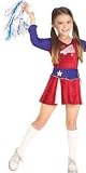 Girls Kids American Cheerleader Majorette Fancy Dress Halloween Costume 5-7 yrs