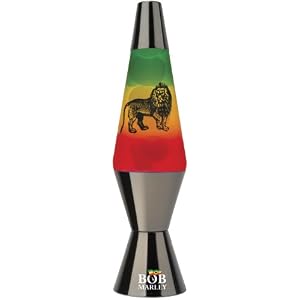 Lava Lite 2302-4001 Bob Marley Lion of Judah Rasta Tint, 14-1 2-Inch by Lava Lite