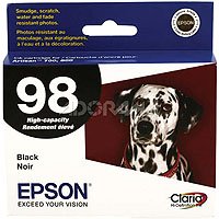 Epson 98 Black Ink Cartridge High-Capacity (T098120)