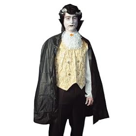 Vampire Cape (45in, vinyl) - Black