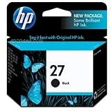 HP(C8727AN#140) 27 Black  Ink Cartridge in Retail Packaging