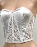 Venus 2 pack $178 IVORY STRAPLESS BUSTIER #9852 34B