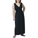 Mossimo� Black Plus Smocked Empire Maxi Dress - Ebony