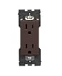 Leviton Renu Tamper-Resistant Outlet RER15-WB, 15A-125VAC, in Walnut Bark