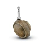 Buy 2 Metal Ball Caster, Windsor Antique with 5 16 x 1-1 2 Wood (Grip Neck) Stem by Shepherd