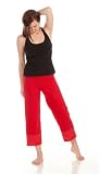Wisdom Fold Over Womens Yoga Capri
