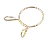 uxcell ホースクランプ　ホースバンド　ブロンズトーン　単一ワイヤ　　燃料ライン　ホーススプリング　クリップ　クランプ