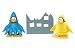 Club Penguin Two Figure Pack - Squidzoid and 12th Fish_s-1