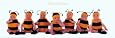 Bumblebee Babies People Art Poster Print by Anne Geddes, 36x12