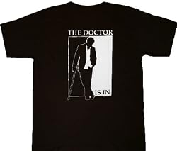Fox House M.D. The Doctor Is In Silhouette T-Shirt Tee
