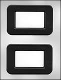 PLAIN THICK FRAME BUSINESS CARD SIZE CHOCOLATE MOLD