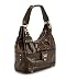 Juicy Couture Flap Lock Hipster Shoulder Bag Fieno