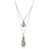 Sorrelli Snow Bunny Delicate Layered Pendant N