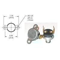 Thermal Switch Can be used with Fireplace Blowers for automatic blower operation # 19-SF2-115
