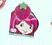 McDonalds Happy Meal Strawberry Shortcake Raspberry Tortle Notebook w/Stamper Toy #6 2009_s-1