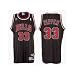 Search : Scottie Pippen Chicago Bulls NBA Swingman Adidas Hardwood Classics Throwback Black Jersey