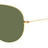 Ray-Ban RB 3044 (Small Metal) Sunglasses - COLOR: (L0207)Arista G-15XLT lenses