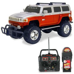 1:6 R C FF Hummer H3, Orange black by New Bright