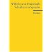 Schriften zur Sprache