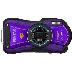 Pentax Optio WG-1 Adventure Series 14 MP Waterproof Digital Camera with 5x Wide-Angle Optical Zoom (Purple)