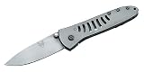Eigenschaften Benchmade  / Benchmade Monochrome Einhandmesser, Stahl N690, Edelstahl-Heft, Clip