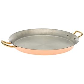 Myson Copper Paella Pan, 13.5 inch by Myson