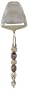 Decorative Cheese Shaver With Glass Beads Handle