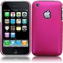 Matt Finish Soft Touch Back Case For iPhone 3G / 3G S (Pink) With Free Screen Protector By I-Zone Accessories