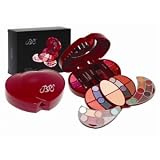 NEW 2009 48 PC LOVE MAKE UP KIT EYE SHADOW PALETTE- HEART SHAPE