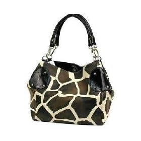 Kenya Giraffe Woman purses and handbags