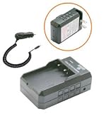 Travel Charger Kit For Pentax Optio S5i (D-L18 ) Battery