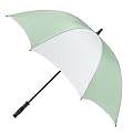 Womens Golf Umbrella - Lime/ White