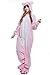 Newcosplay Unisex's Cartoon Clothing Animals Cosplay Costumes (S, Pink Pig)