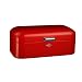 Wesco Grandy Powder Coated Steel Bread Bin, Red