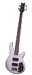 Schecter Raiden Custom-4 Bass - Metallic Silver