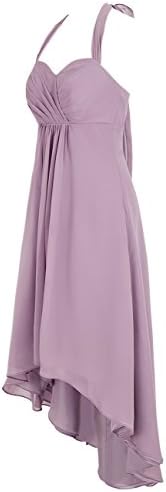 DresSeagle High-low Halter Bridesmaid Prom Dresses Cocktail Party Dress Royal US 12