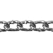 Campbell 0726627 Low Carbon Steel Twist Link Machine Chain on Reel, Zinc Plated, #2 Trade, 0.15" Diameter, 125' Length, 310 lbs Load Capacity