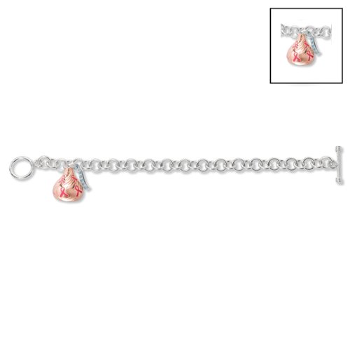 Large Hershey's Kiss Bracelet  1 Breast Cancer 