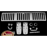 1997 Jeep Wrangler Stainless Hood Set by Crown Remanufacturing