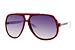 Gucci GG1622/S Sunglasses - 0HD8 Red White (LF Grey Gradient Lens) - 63mm