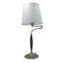 Verilux Woodbury Full Spectrum Desk and Table Lamp, Brushed Steel and Walnut Wood