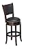 ACME Espresso Swivel Pub Chair, 44"H