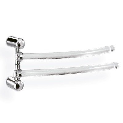 See Swing Arm Towel Rack with Chrome Mounting