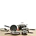 T-fal Flexi-Grip Total Non-Stick 11 Piece Cookware Set - Black