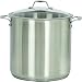 AMERICAN KITCHEN AK120-DO COVERED STOCK POT (20-QUART)