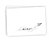 Black Tabby Studio Paper Plane Thank You Cards - 24 Greeting Cards with Envelopes